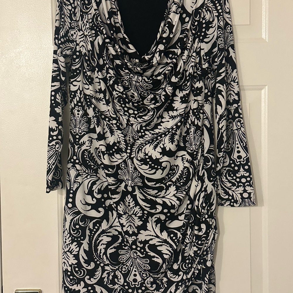 INC International Concepts Black Top 1X